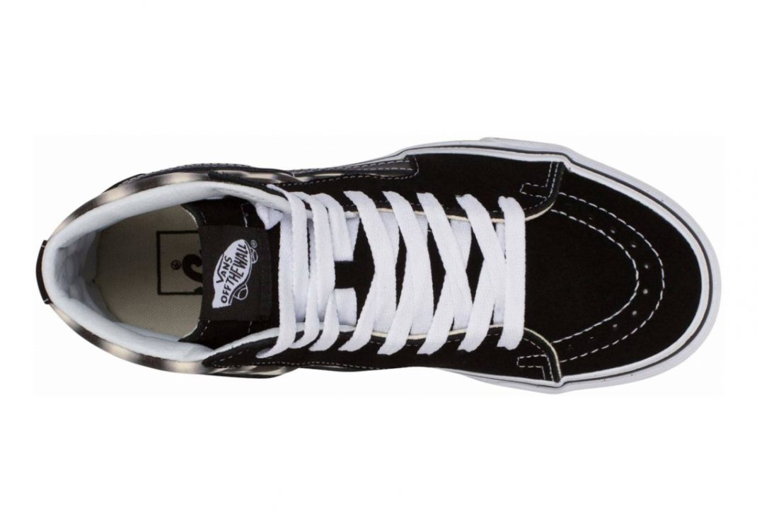 Vans Blur Check SK8-Hi - Black Blur Check Bl Vnvjm (VN0A38GEVJM)