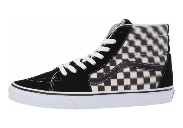 Vans Blur Check SK8-Hi - Black Blur Check Bl Vnvjm (VN0A38GEVJM)