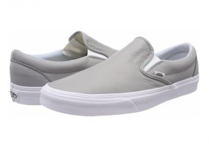 Vans Leather Slip-On - Oxford Drizzle (VA38F7QD5)