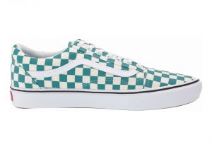 Vans ComfyCush Checker Old Skool - (Checker) Quetzal/True White (VN0A3WMAVNS)