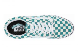 Vans ComfyCush Checker Old Skool - (Checker) Quetzal/True White (VN0A3WMAVNS)
