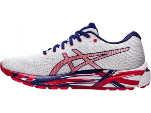Asics Gel Cumulus 22 White/Classic Red