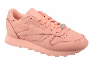 Reebok Classic Leather L - Pink Grit Peach Twist Sleek Met (BS7912)