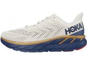 Hoka One One Clifton 7 Tofu/Vintage Indigo