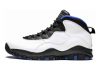 Air Jordan 10 Retro - Multicoloured White Black Royal Blue Metallic Silver 108 (310805108)