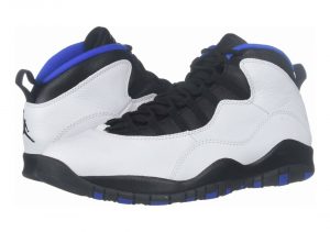 Air Jordan 10 Retro - Multicoloured White Black Royal Blue Metallic Silver 108 (310805108)
