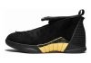 Air Jordan 15 Retro - black, white-metallic gold (BV7107017)