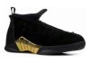 Air Jordan 15 Retro - black, white-metallic gold (BV7107017)