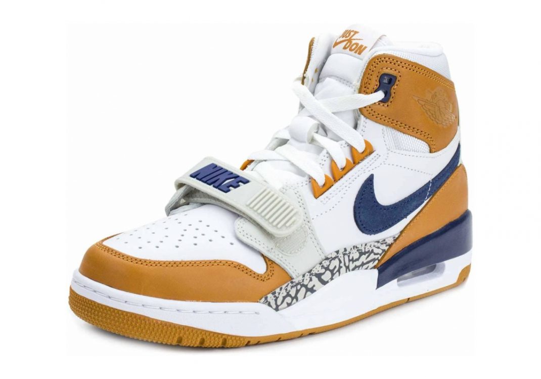 Air Jordan Legacy 312 - White/Midnight Navy-ginger (AQ4160140)