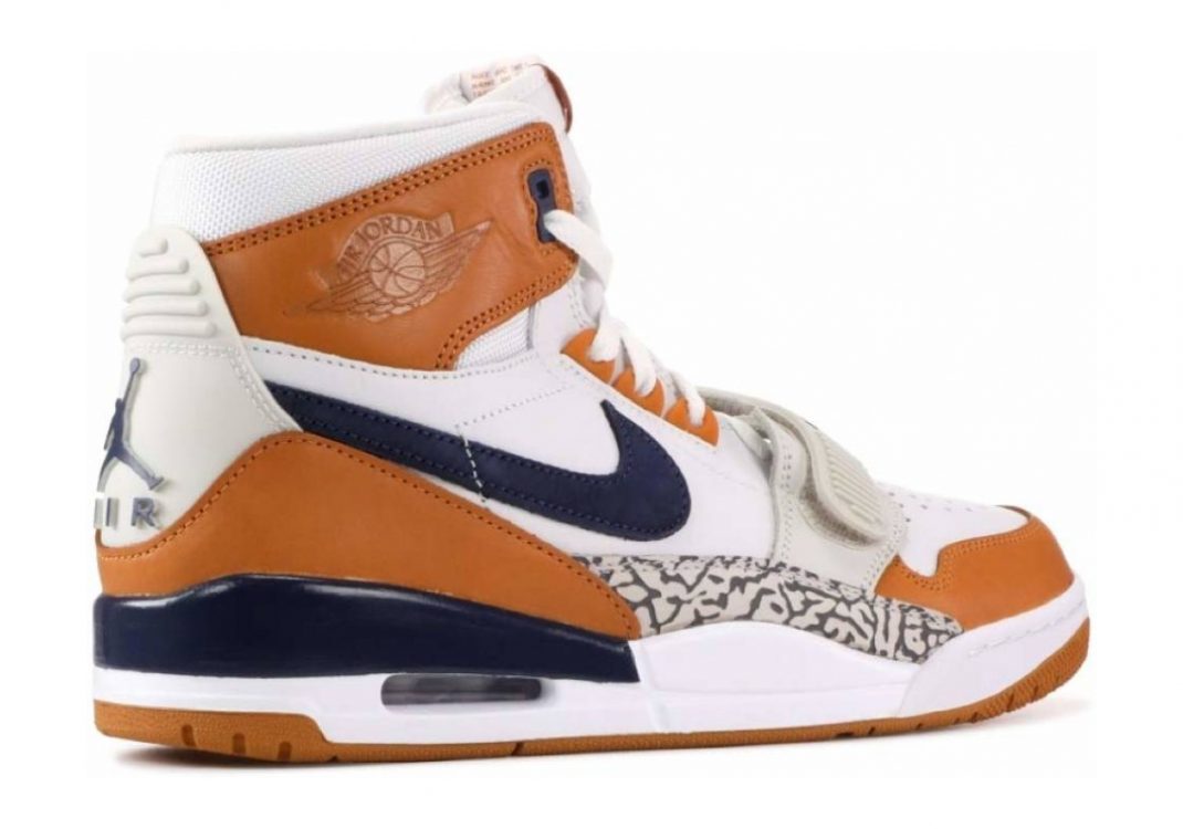 Air Jordan Legacy 312 - White/Midnight Navy-ginger (AQ4160140)