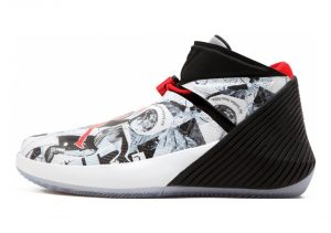 White-black-university Red