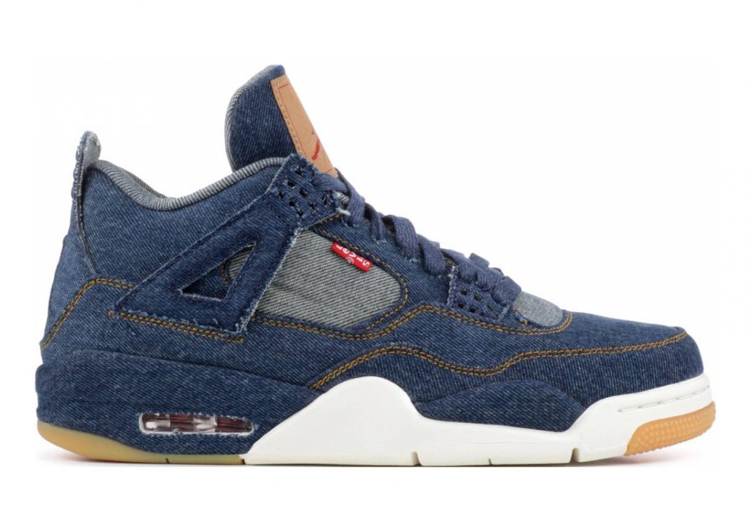 Denim jordan 4 on sale