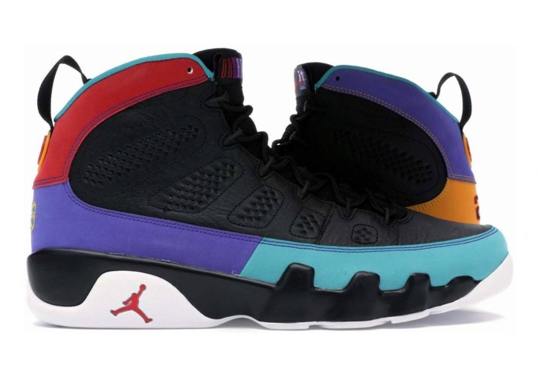 Air Jordan 9 Retro - Multicolore Black University Red Dark Concord 000 (302370065)