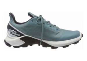 Salomon Alphacross GTX - Blue Smoke Blue White India Ink Smoke Blue White India Ink (L409610)