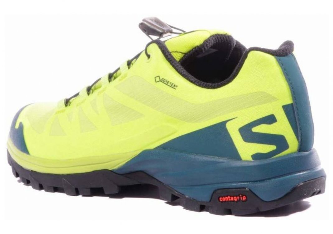 Salomon OUTpath GTX - Green Lime Punch Reflecting Pond Black 490 (L394490)