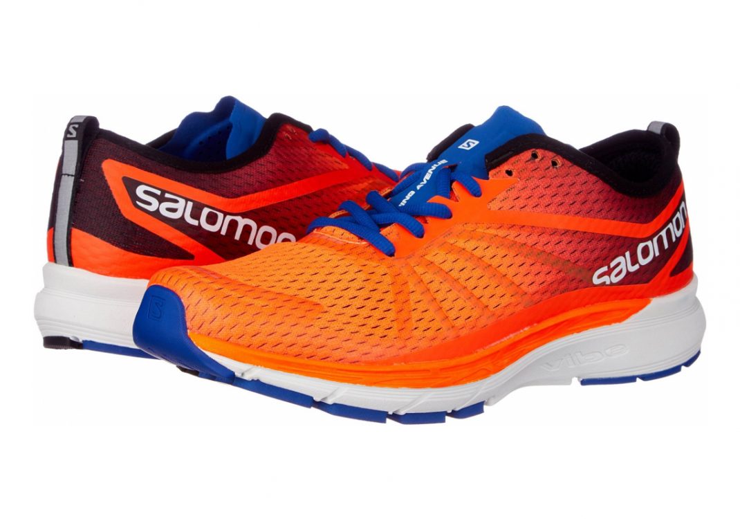 Salomon Sonic RA Pro - Orange Shocking Orange Surf the Web Acid L 000 (L401445)