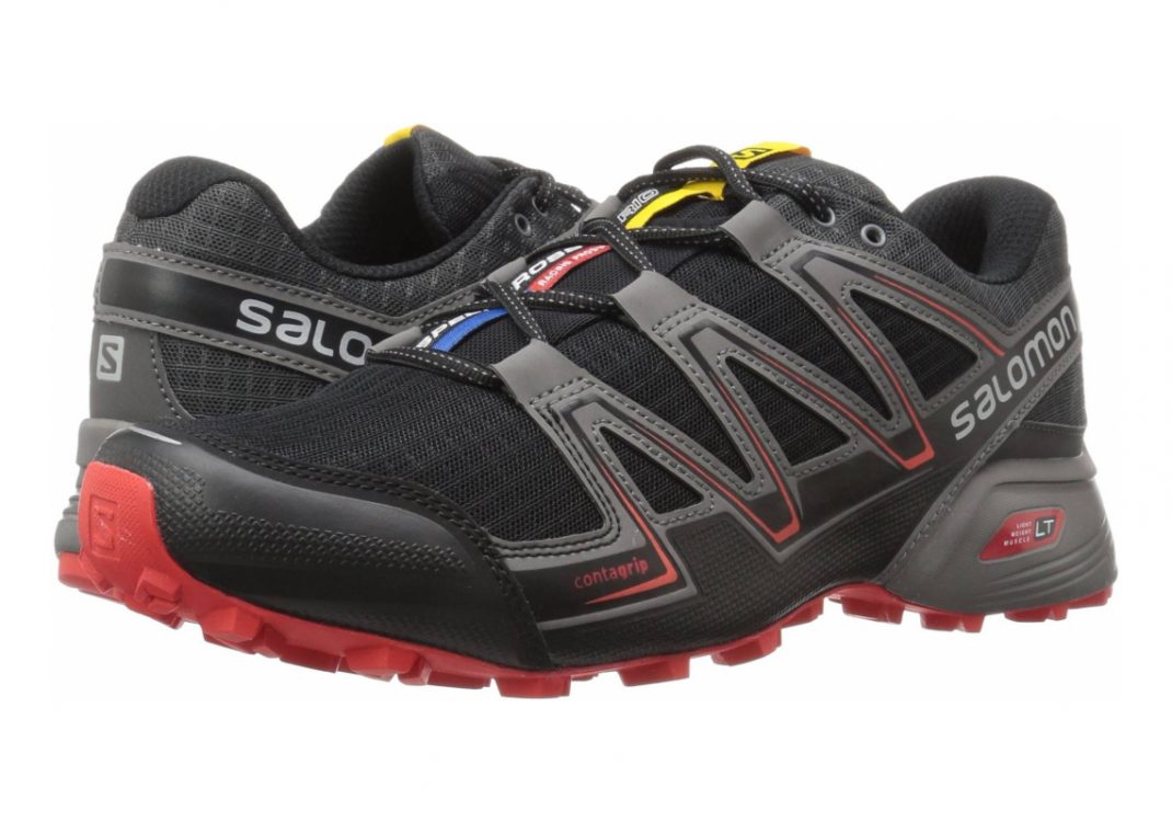 Salomon Speedcross Vario - Schwarz Black Magnet Fiery Red (L394662)