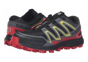 Salomon Speedtrak - Black/Radiant Red/Corona Yellow (L390624)