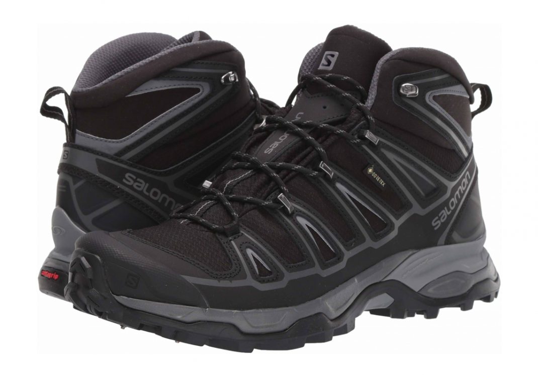 Salomon X Ultra Mid 2 Spikes GTX - Black/Black/Quiet Shade (L404752)