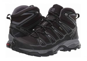 Salomon X Ultra Mid 2 Spikes GTX - Black/Black/Quiet Shade (L404752)