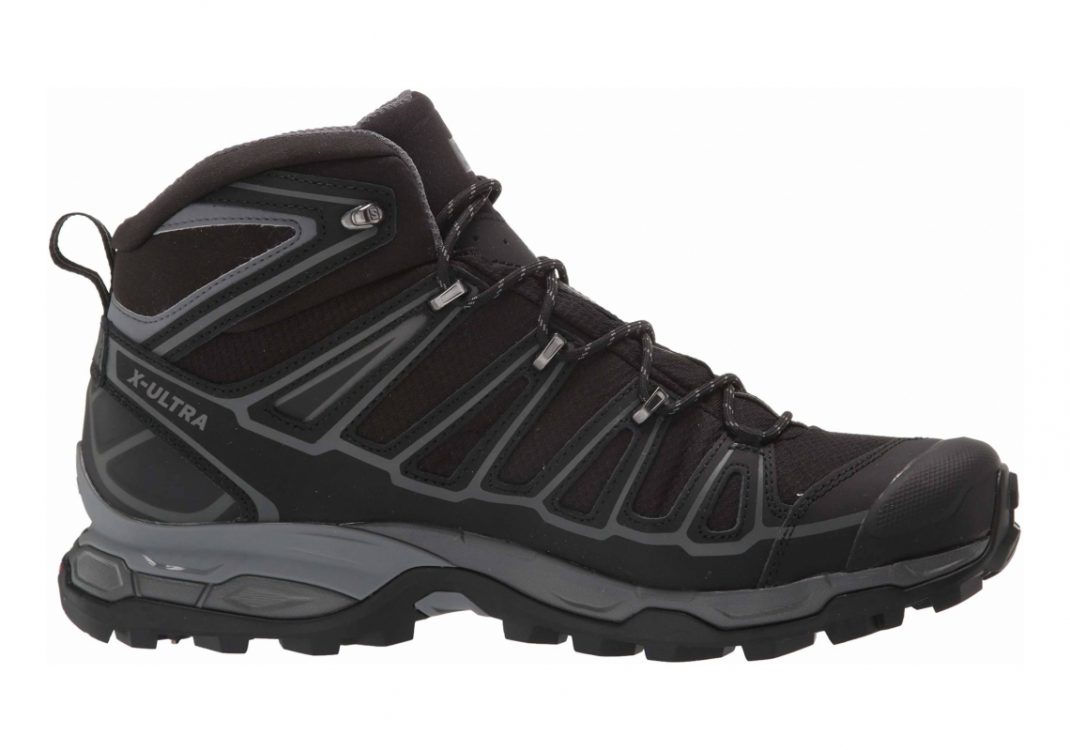 Salomon X Ultra Mid 2 Spikes GTX - Black/Black/Quiet Shade (L404752)