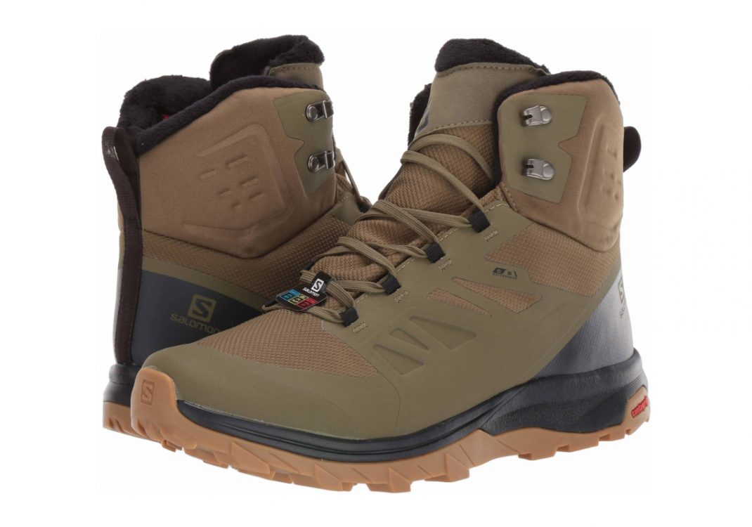 Salomon OUTblast TS CSWP - Burnt Olive/Phantom/Black (L407958)