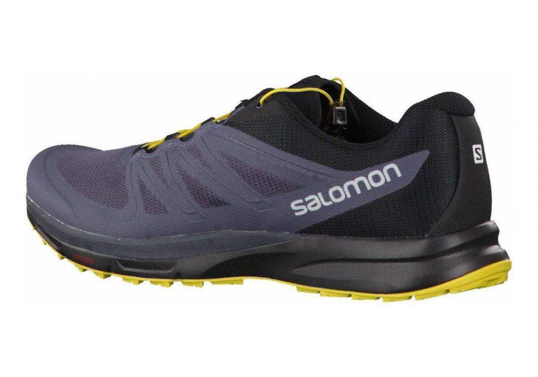 Blau Ombre Blau Schwarz Blazing Gelb (L392503)