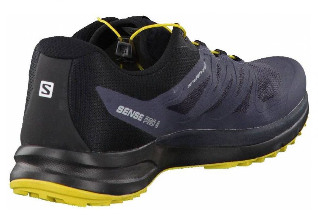 Blau Ombre Blau Schwarz Blazing Gelb (L392503)