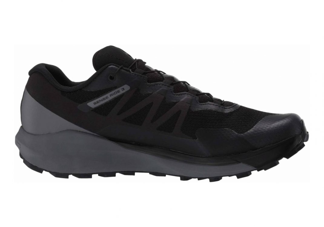 Salomon Sense Ride 3 GTX Invisible Fit - Black/Quiet Shade (L409751)