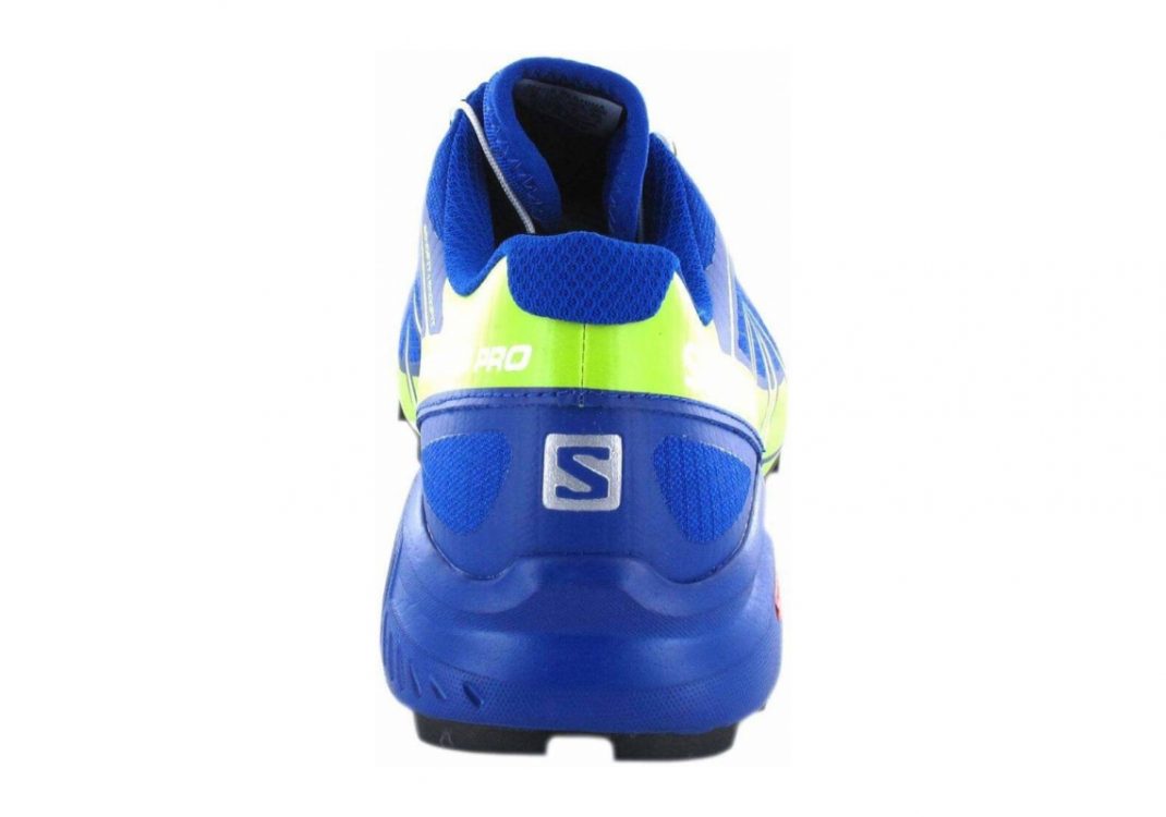 Salomon Speedcross Pro - Blau Surf The Web Lime Green Black 4 (L392389)