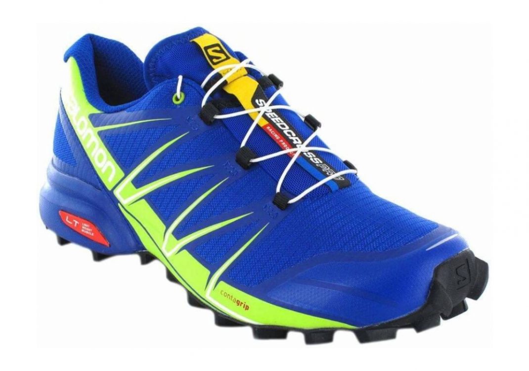 Salomon Speedcross Pro - Blau Surf The Web Lime Green Black 4 (L392389)