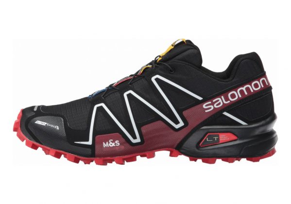 Salomon Spikecross 3 CS - Black / Radiant Red / White (L383154)