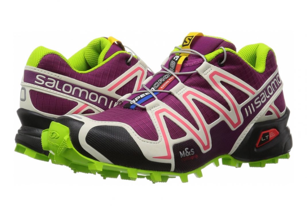 Salomon Speedcross 3 - Mystic Purple Light Grey Granny Green (L379302)
