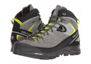 Salomon X Alp Mid LTR GTX - Shadow, Castor Gray, Lime Punch (L394723)