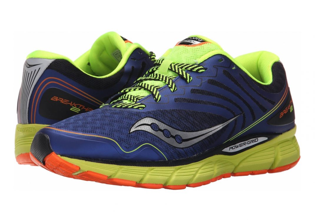 Saucony Breakthru 2 - Blue Cotton Orange (S203042)