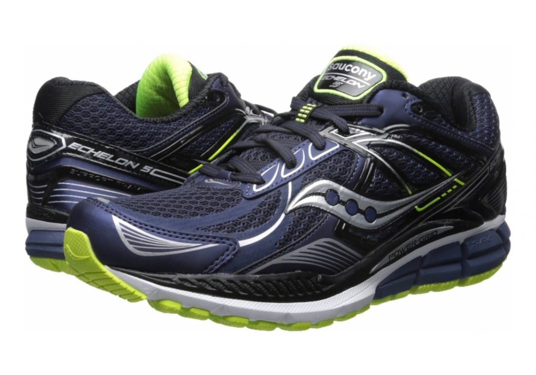 Saucony Echelon 5 - Navy/Black/Citron (S202761)