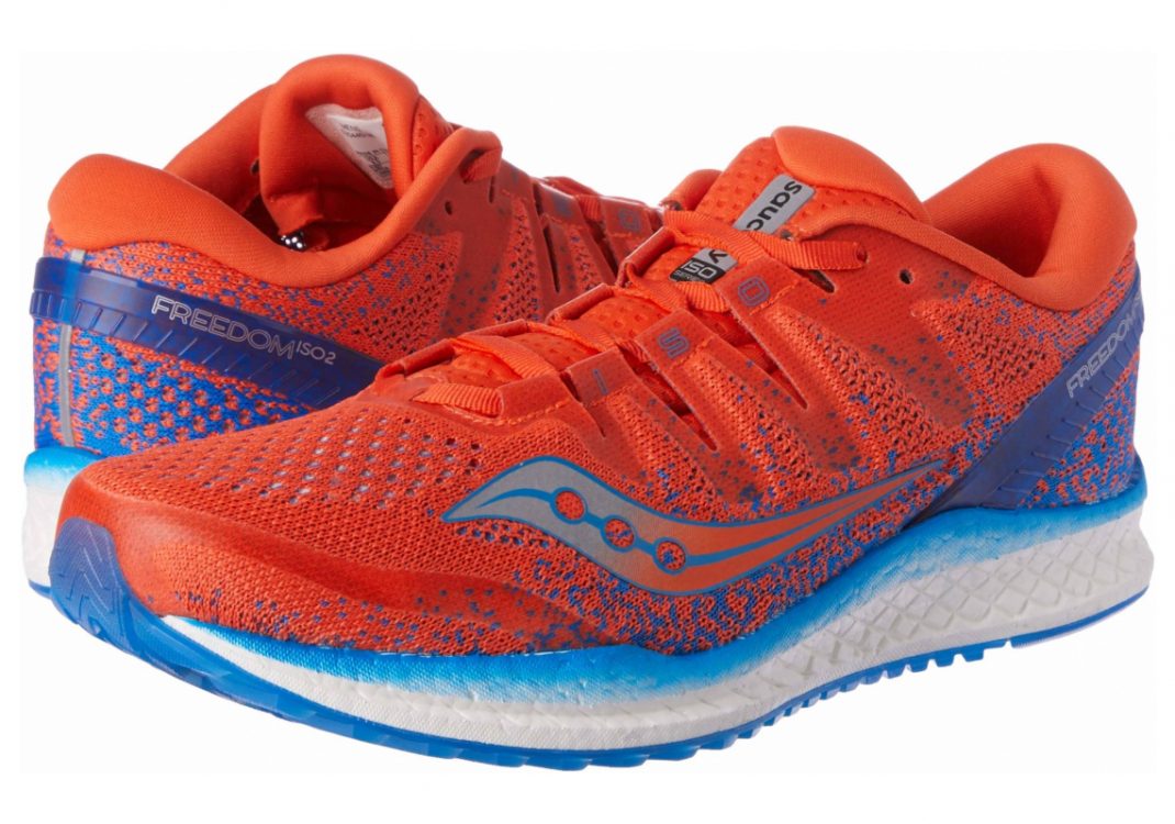 Saucony Freedom ISO - Orange Blue (S2044036)