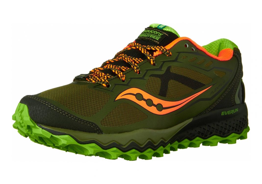 Saucony peregrine 6 green on sale