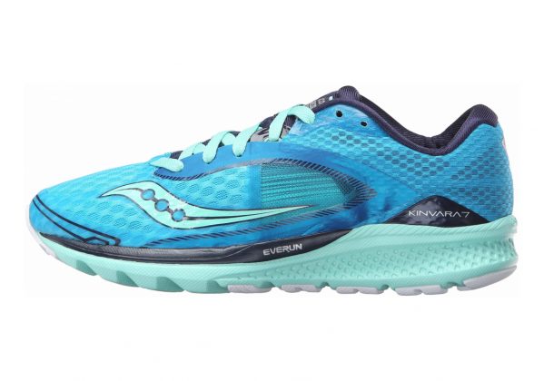 Saucony Kinvara 7 - Turquoise Teal Navy Silver (S102984)