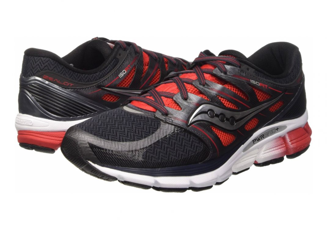 Saucony Zealot ISO - Red/Black/Silver (S202695)