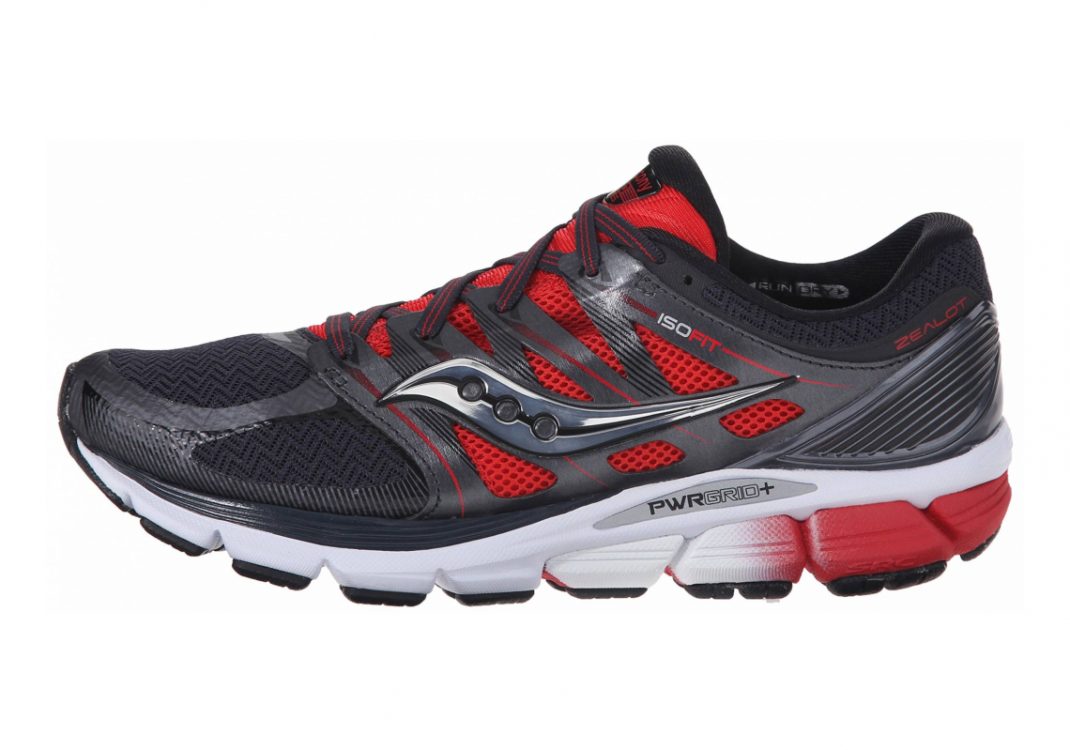 Saucony zealot iso mens red on sale