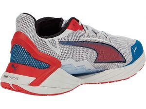 Puma UltraRide Gray Violet/High Risk Red