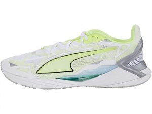 Puma UltraRide White/Fizzy Yellow