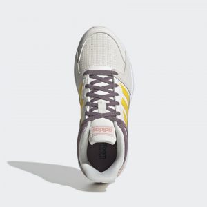 Adidas Crazychaos Cloud White/EQT Yellow /Legacy Purple
