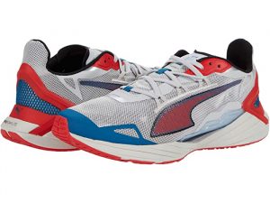 Puma UltraRide Gray Violet/High Risk Red