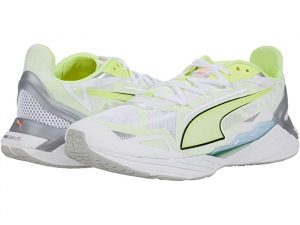 Puma UltraRide White/Fizzy Yellow
