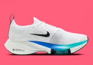 Nike Air Zoom Tempo Next% White/Black/Hyper Violet/Flash Crimson/Spruce Aura