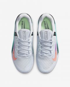 Nike Metcon 6 Football Gray/Incredible Jade/Black/Flash Crimson