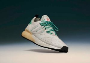 Adidas ZX 2K Boost Crystal White/Grey One/Hi-Res Green