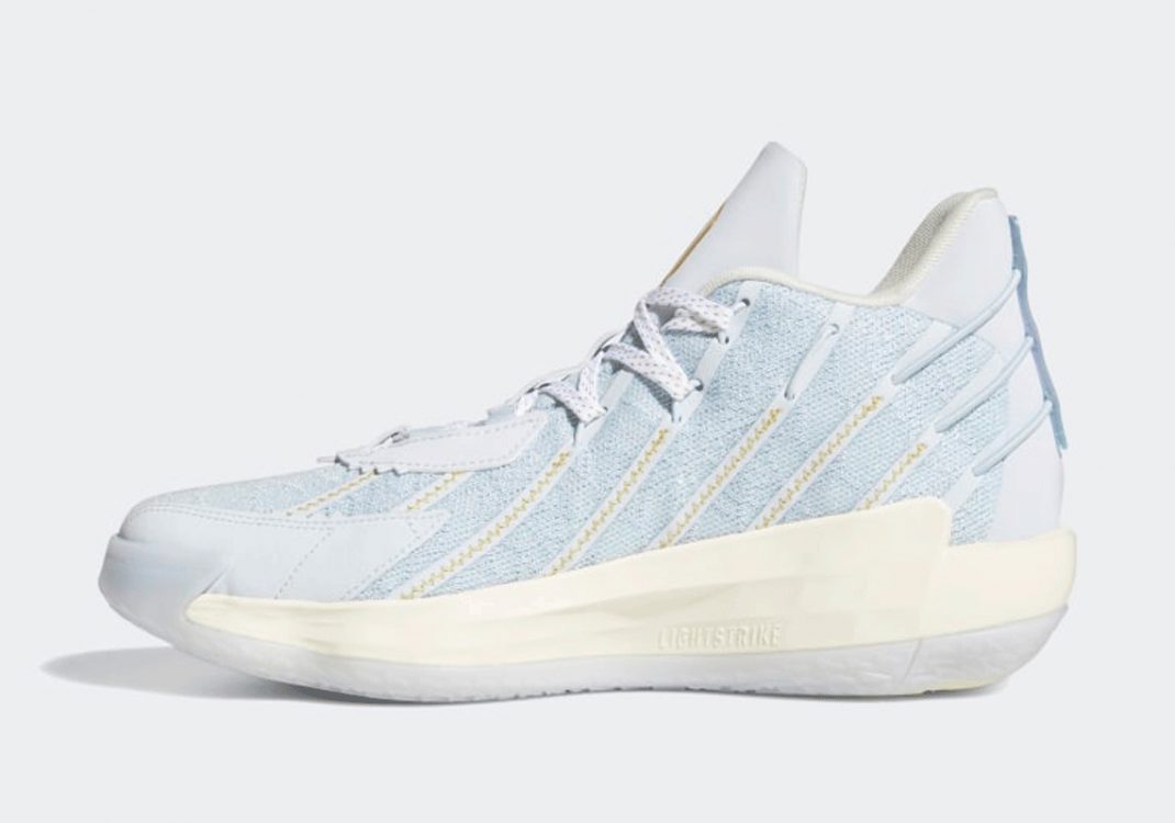 Adidas Dame 7 Halo Blue/Cream White/Cloud White